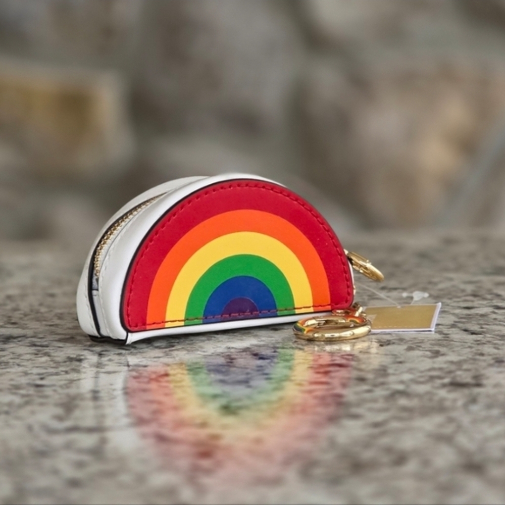 Michael Kors Rainbow Small Coin Wallet - Picture 3 of 8